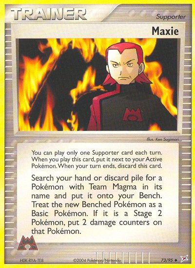 Maxie (73/95) [EX: Team Magma vs Team Aqua] | Exor Games Truro