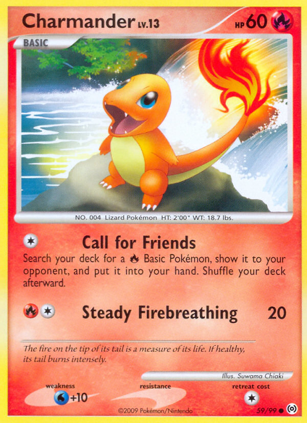 Charmander (59/99) [Platinum: Arceus] | Exor Games Truro