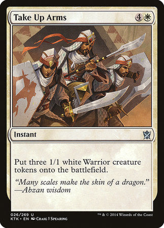 Take Up Arms [Khans of Tarkir] | Exor Games Truro