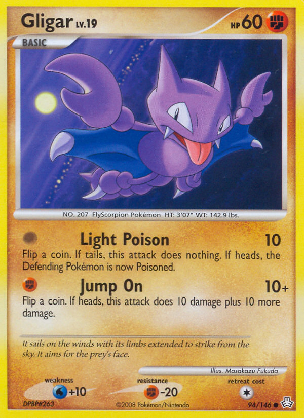 Gligar (94/146) [Diamond & Pearl: Legends Awakened] | Exor Games Truro