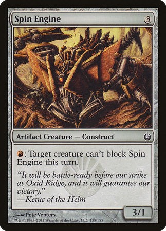 Spin Engine [Mirrodin Besieged] | Exor Games Truro