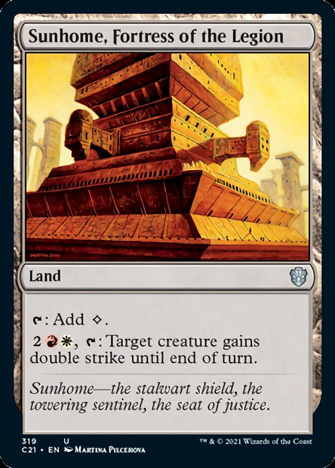 Sunhome, Fortress of the Legion [Commander 2021] | Exor Games Truro