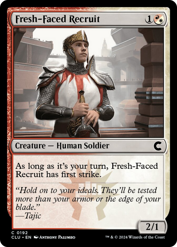 Fresh-Faced Recruit [Ravnica: Clue Edition] | Exor Games Truro