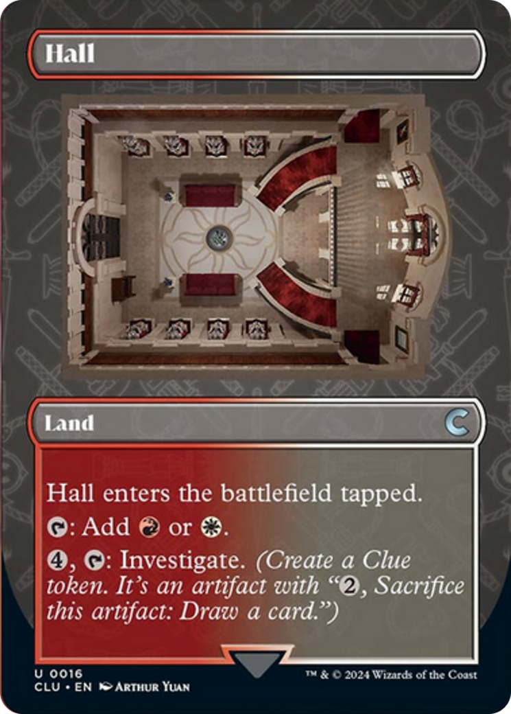 Hall (Borderless) [Ravnica: Clue Edition] | Exor Games Truro