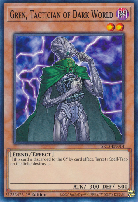 Gren, Tactician of Dark World [SR13-EN014] Common | Exor Games Truro