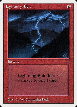 Lightning Bolt [Summer Magic / Edgar] | Exor Games Truro