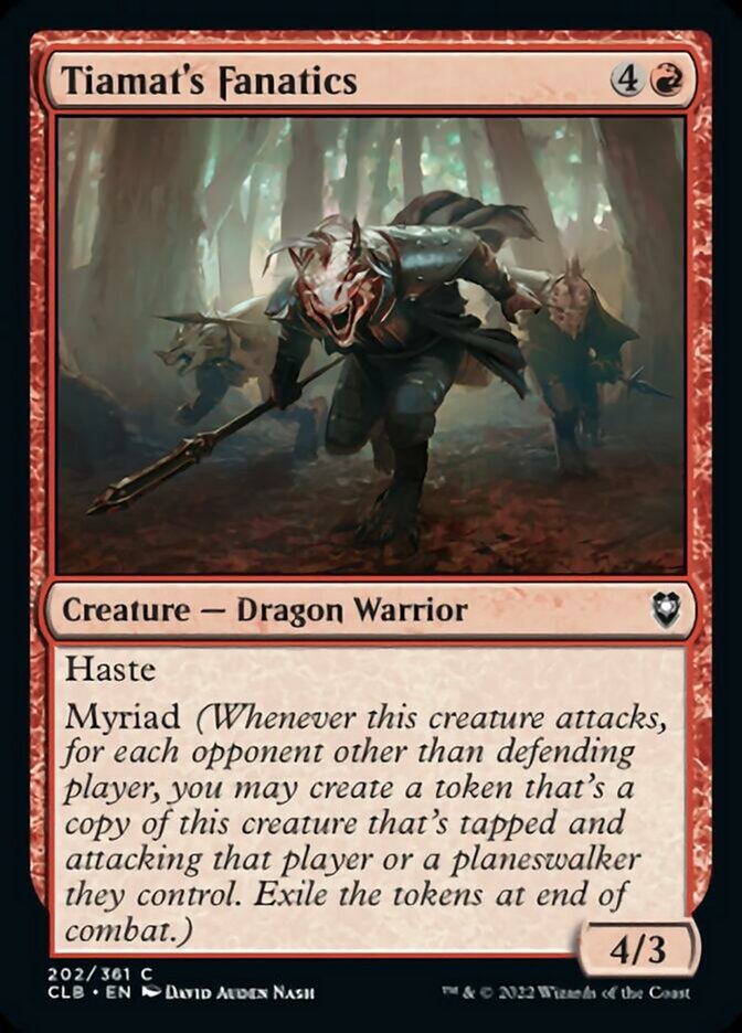 Tiamat's Fanatics [Commander Legends: Battle for Baldur's Gate] | Exor Games Truro