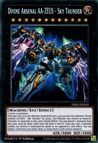 Divine Arsenal AA-ZEUS - Sky Thunder [PHRA-EN045] Secret Rare | Exor Games Truro