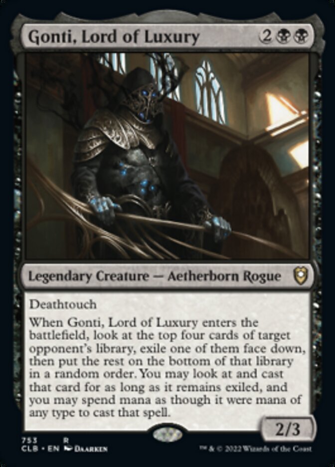 Gonti, Lord of Luxury [Commander Legends: Battle for Baldur's Gate] | Exor Games Truro