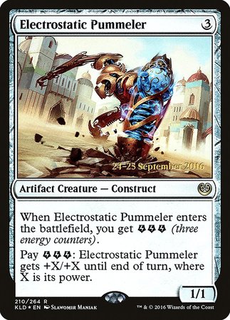 Electrostatic Pummeler [Kaladesh Promos] | Exor Games Truro