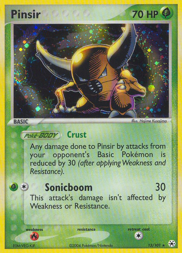 Pinsir (13/101) [EX: Hidden Legends] | Exor Games Truro