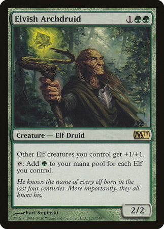 Elvish Archdruid [Magic 2011] | Exor Games Truro