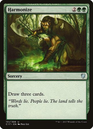 Harmonize [Commander 2017] | Exor Games Truro