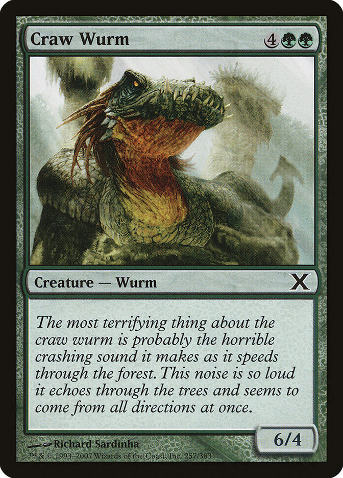 Craw Wurm [Tenth Edition] | Exor Games Truro