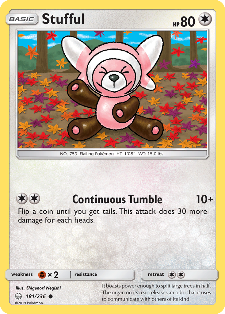 Stufful (181/236) [Sun & Moon: Cosmic Eclipse] | Exor Games Truro