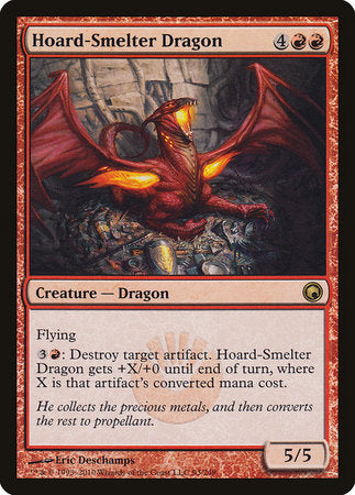 Hoard-Smelter Dragon [Scars of Mirrodin] | Exor Games Truro