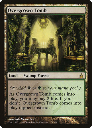 Overgrown Tomb [Ravnica: City of Guilds] | Exor Games Truro