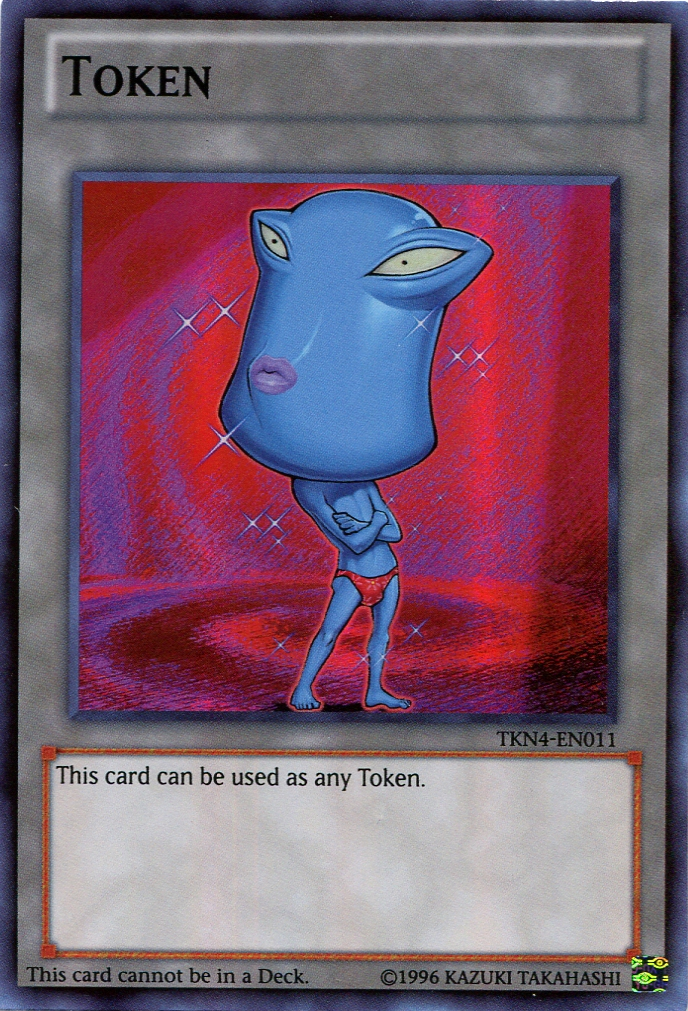 Ojama Token (Blue) [TKN4-EN011] Super Rare | Exor Games Truro