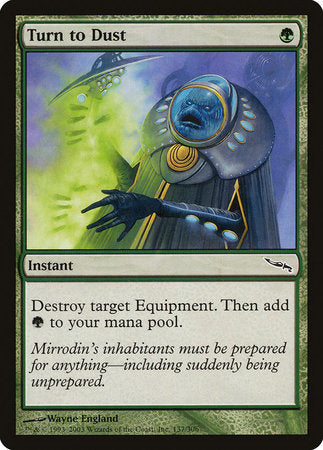 Turn to Dust [Mirrodin] | Exor Games Truro