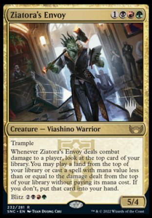 Ziatora's Envoy (Promo Pack) [Streets of New Capenna Promos] | Exor Games Truro