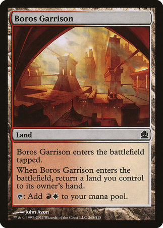 Boros Garrison [Commander 2011] | Exor Games Truro