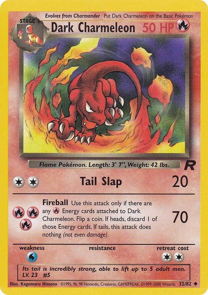 Dark Charmeleon (32/82) [Team Rocket Unlimited] | Exor Games Truro