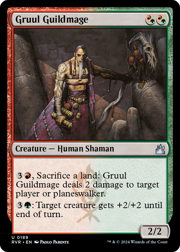 Gruul Guildmage [Ravnica Remastered] | Exor Games Truro