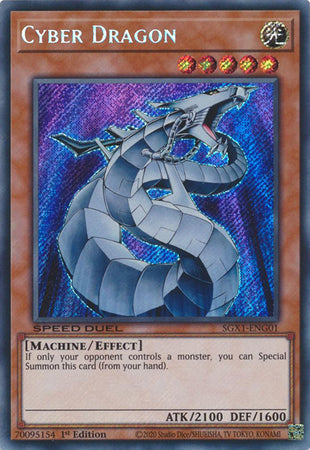 Cyber Dragon [SGX1-ENG01] Secret Rare | Exor Games Truro