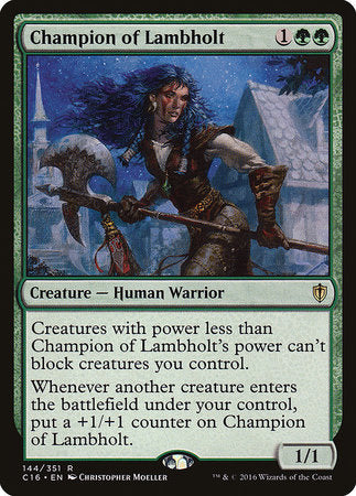 Champion of Lambholt [Commander 2016] | Exor Games Truro