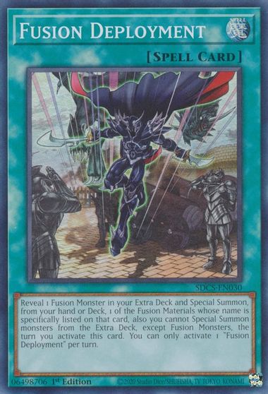 Fusion Deployment [SDCS-EN030] Super Rare | Exor Games Truro