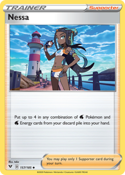 Nessa (157/185) [Sword & Shield: Vivid Voltage] | Exor Games Truro