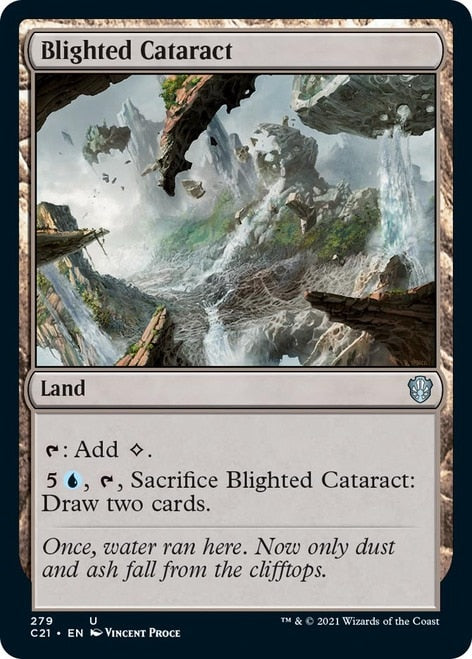 Blighted Cataract [Commander 2021] | Exor Games Truro