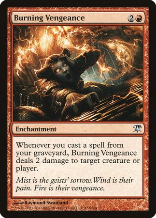 Burning Vengeance [Innistrad] | Exor Games Truro