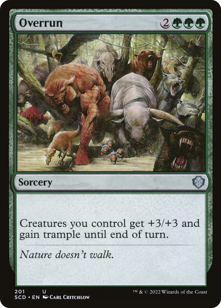 Overrun [Starter Commander Decks] | Exor Games Truro