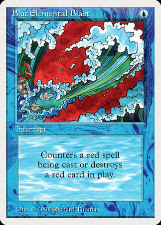 Blue Elemental Blast [Summer Magic / Edgar] | Exor Games Truro