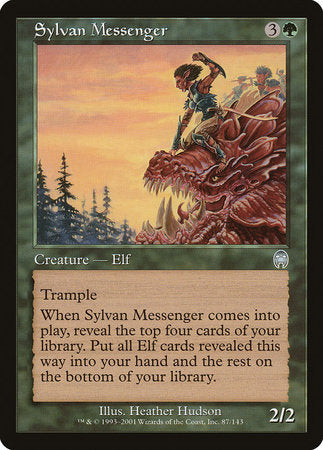 Sylvan Messenger [Apocalypse] | Exor Games Truro