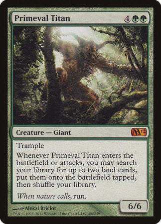 Primeval Titan [Magic 2012] | Exor Games Truro