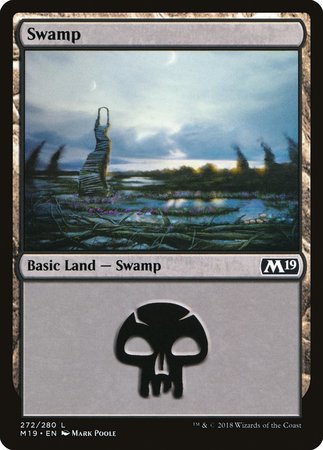 Swamp (272) [Core Set 2019] | Exor Games Truro