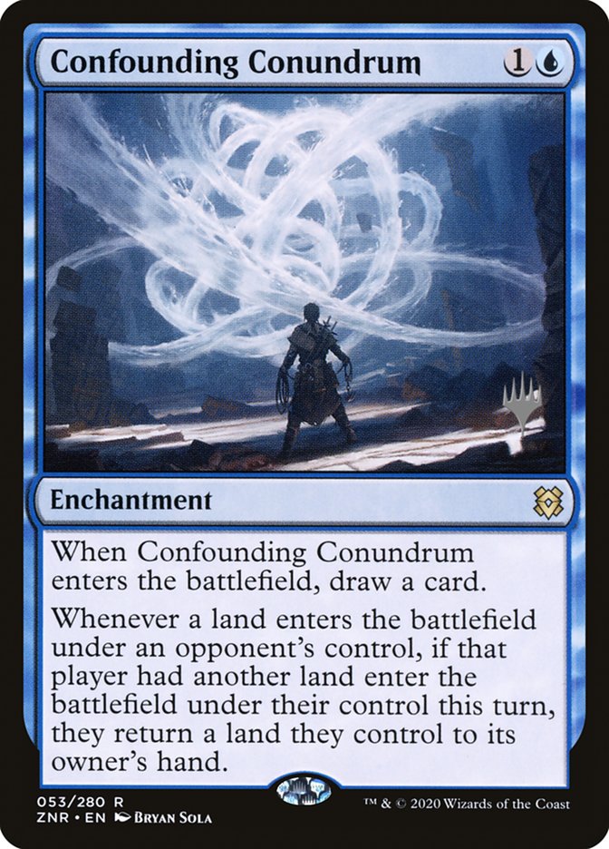 Confounding Conundrum (Promo Pack) [Zendikar Rising Promos] | Exor Games Truro