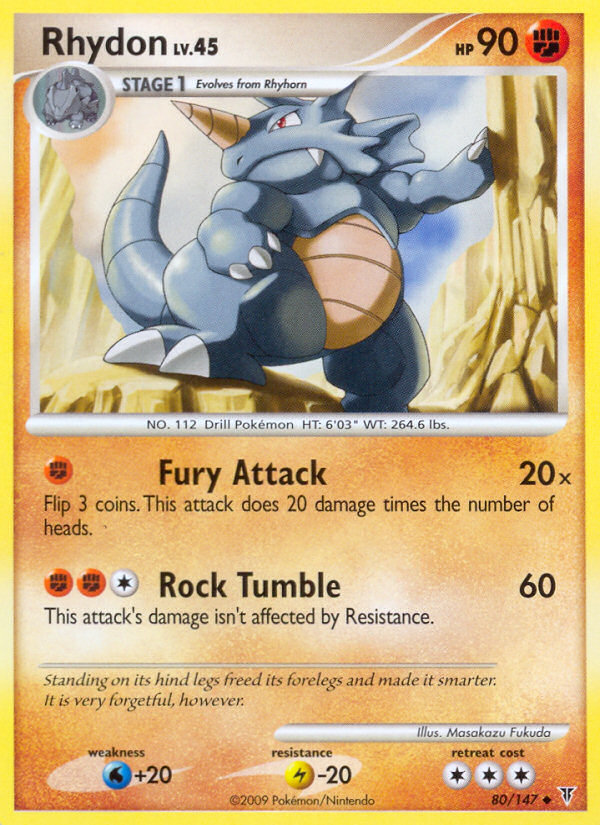 Rhydon (80/147) [Platinum: Supreme Victors] | Exor Games Truro
