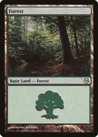 Forest (112) [Duels of the Planeswalkers] | Exor Games Truro