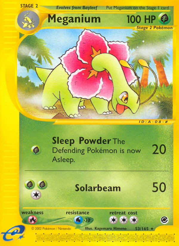 Meganium (53/165) [Expedition: Base Set] | Exor Games Truro