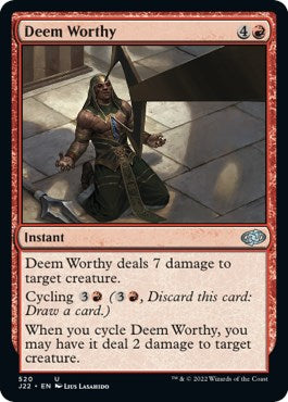 Deem Worthy [Jumpstart 2022] | Exor Games Truro