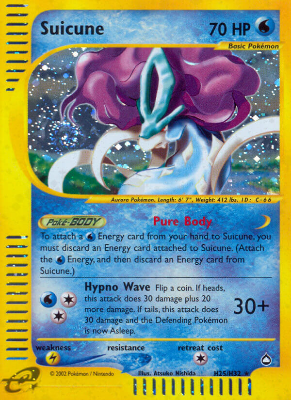 Suicune (H25/H32) [Aquapolis] | Exor Games Truro