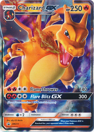 Charizard GX (SM211) (Jumbo Card) [Sun & Moon: Black Star Promos] | Exor Games Truro