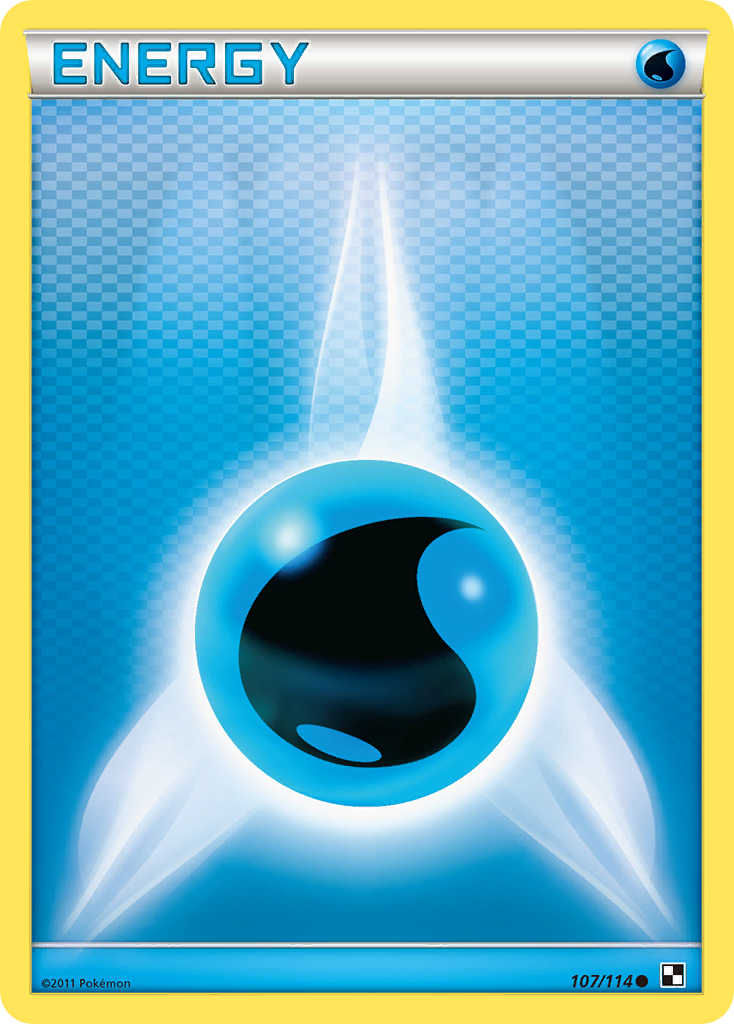 Water Energy (107/114) [Black & White: Base Set] | Exor Games Truro