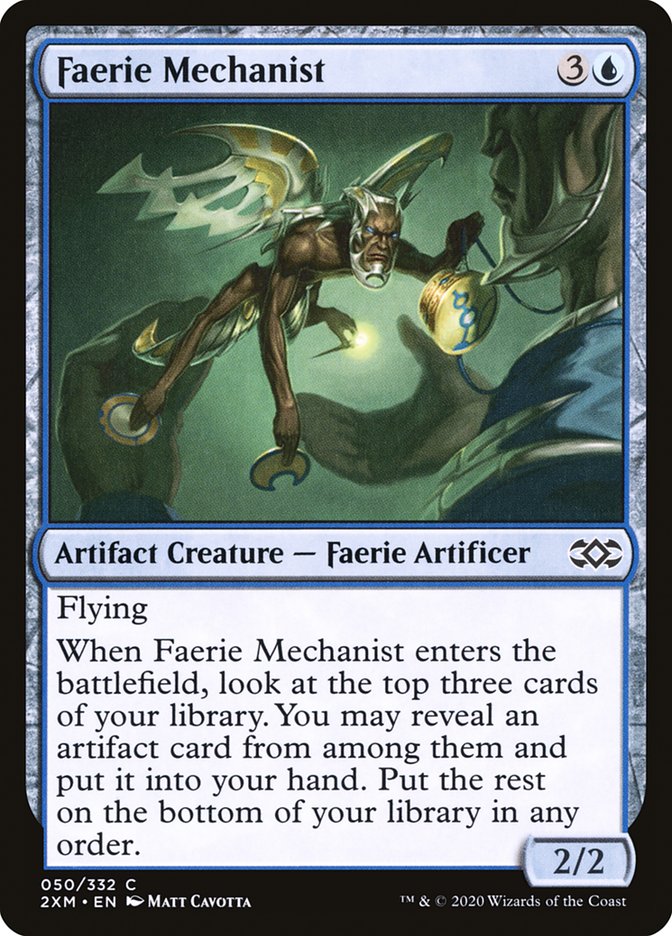 Faerie Mechanist [Double Masters] | Exor Games Truro