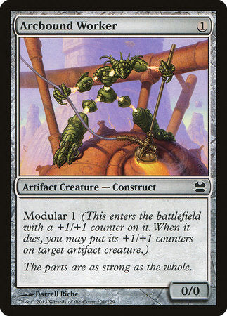 Arcbound Worker [Modern Masters] | Exor Games Truro