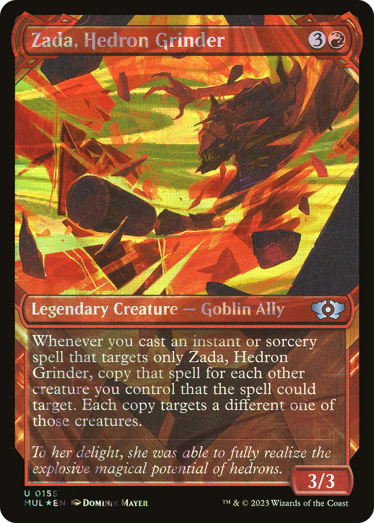 Zada, Hedron Grinder (Halo Foil) [Multiverse Legends] | Exor Games Truro