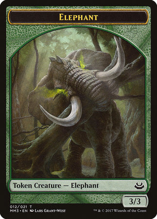 Elephant Token [Modern Masters 2017 Tokens] | Exor Games Truro